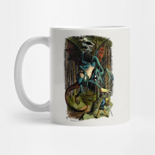 Alice Slays the Jabberwock Mug